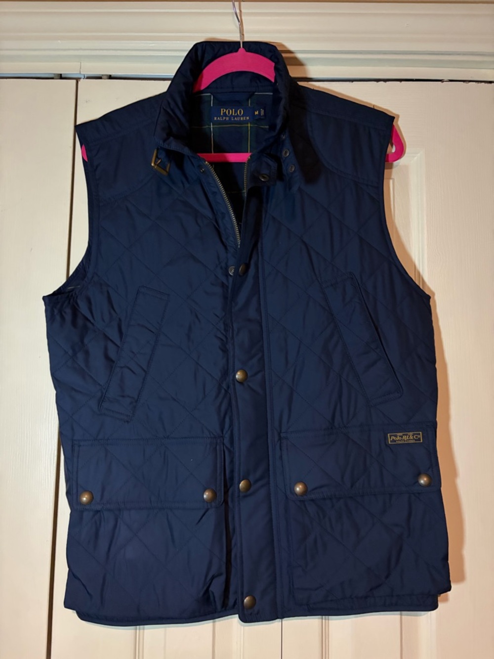 Ralph Lauren Quilted Navy Men's Vest